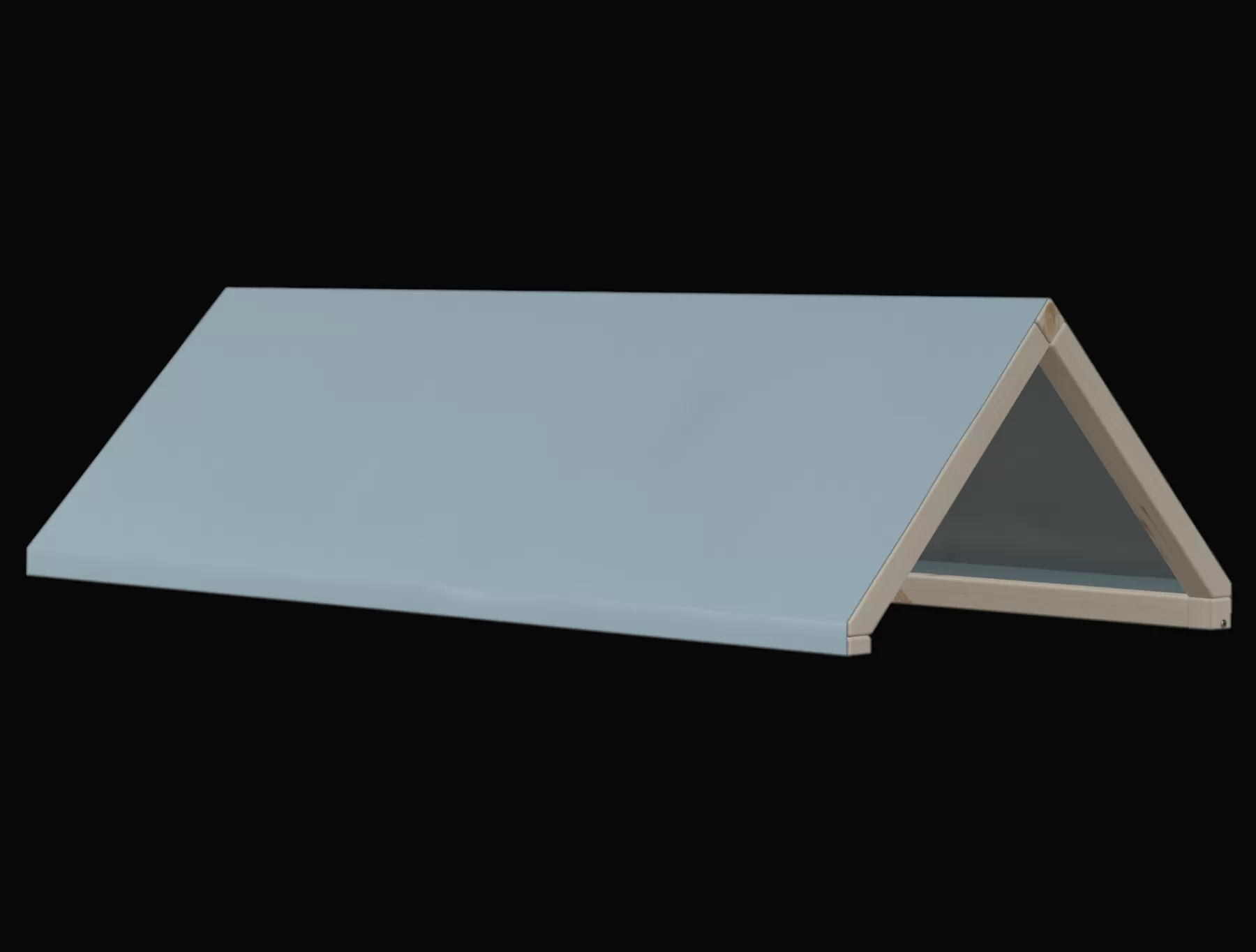 FLEXA COTTAGE tejado, Frosty Blue, 90x200^ Piezas De Cama De Casa