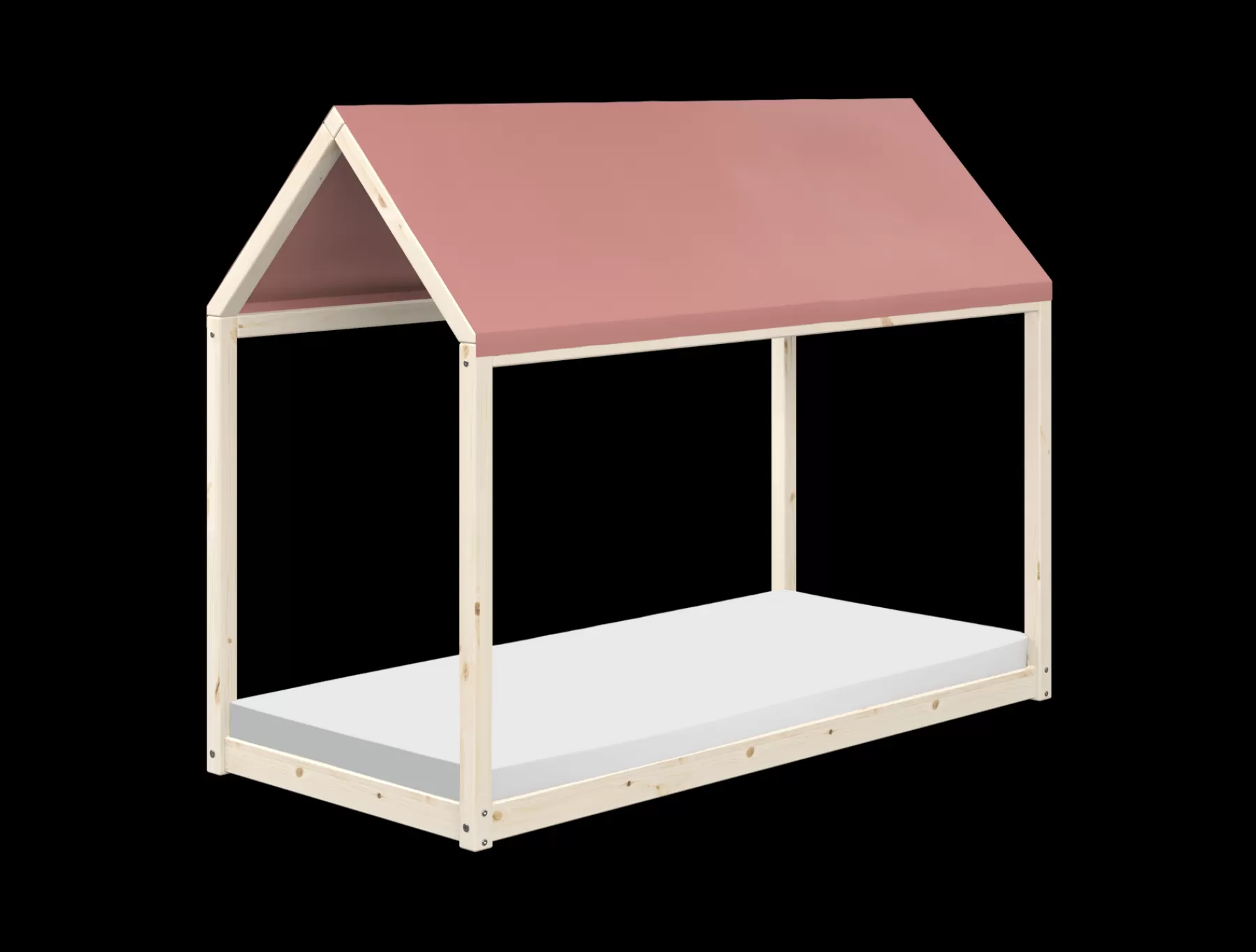 FLEXA COTTAGE tejado, Misty Rose, 90x200^ Piezas De Cama De Casa
