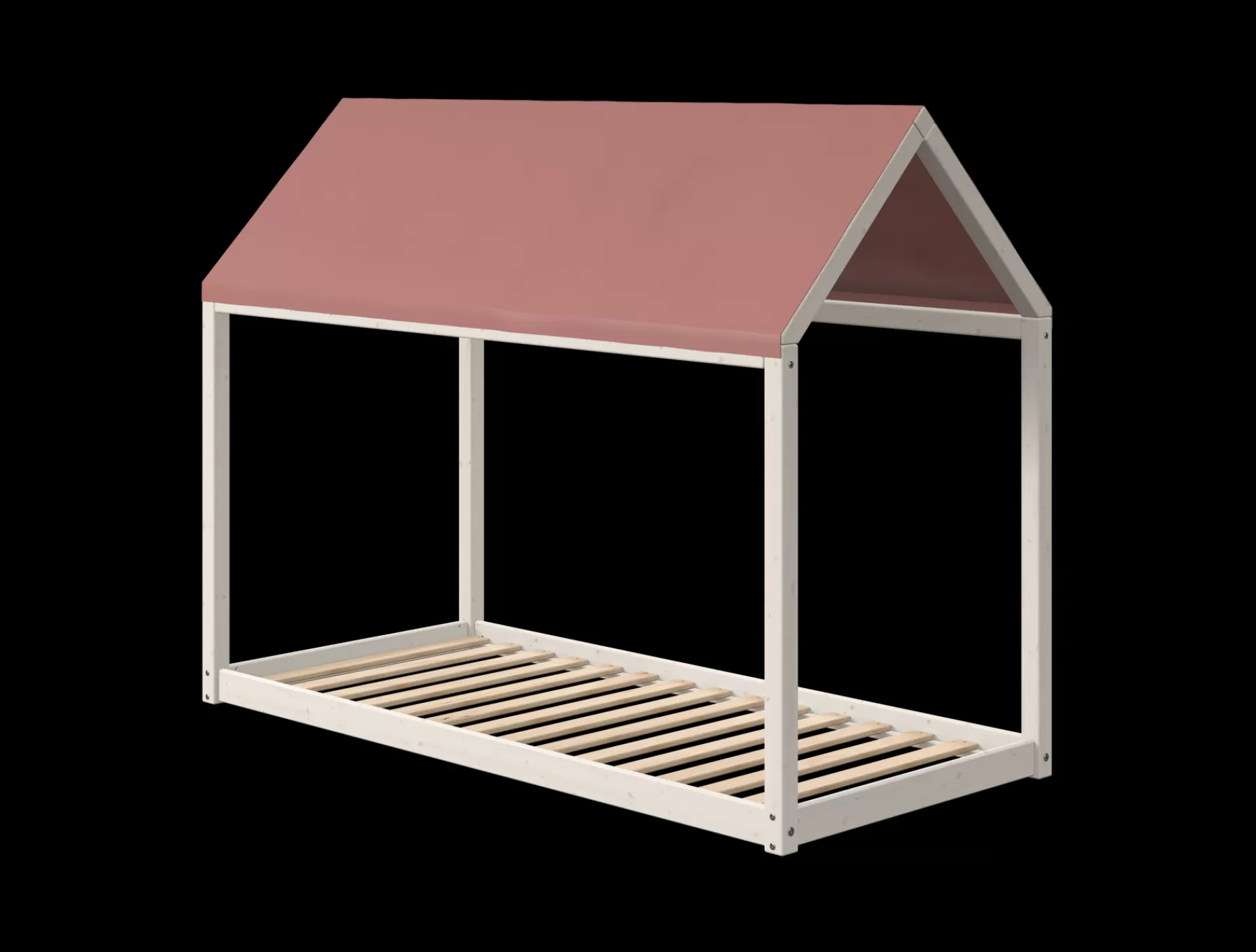 FLEXA COTTAGE tejado, Misty Rose, 90x200^ Piezas De Cama De Casa