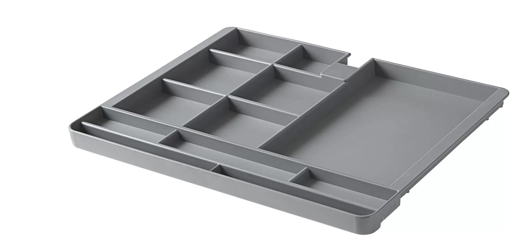 FLEXA EVO Cajones para escritorio, Dark Mountain Grey, 63.5x46 cm^ Accesorios De Escritorio